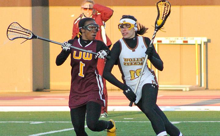 Image of Women Playing Lacrosse